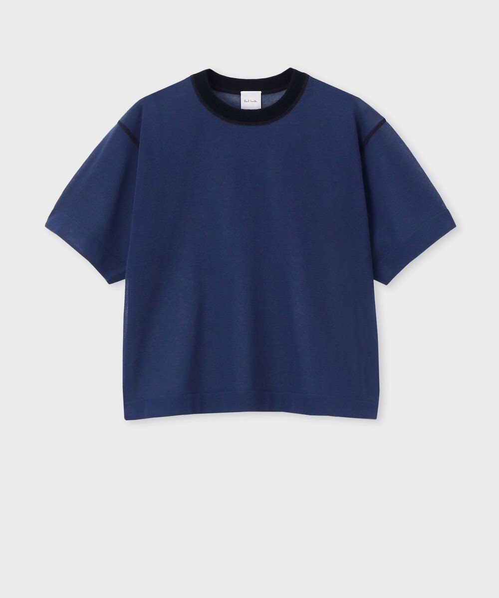Paul Smith 【洗える】シアー 半袖 ニット 