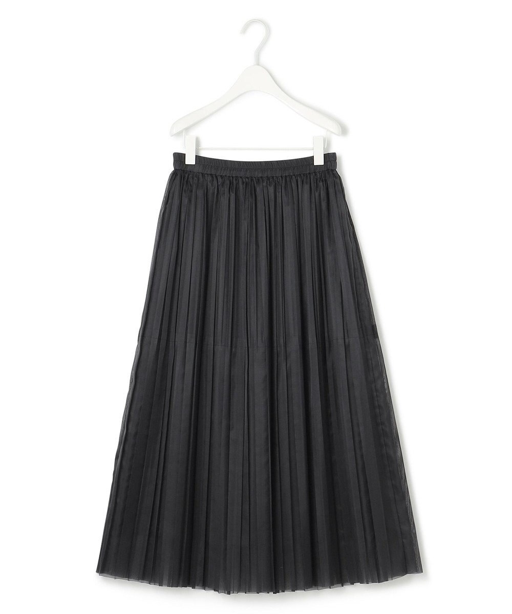 ICB 【洗える】シアープリーツオーガン スカート 