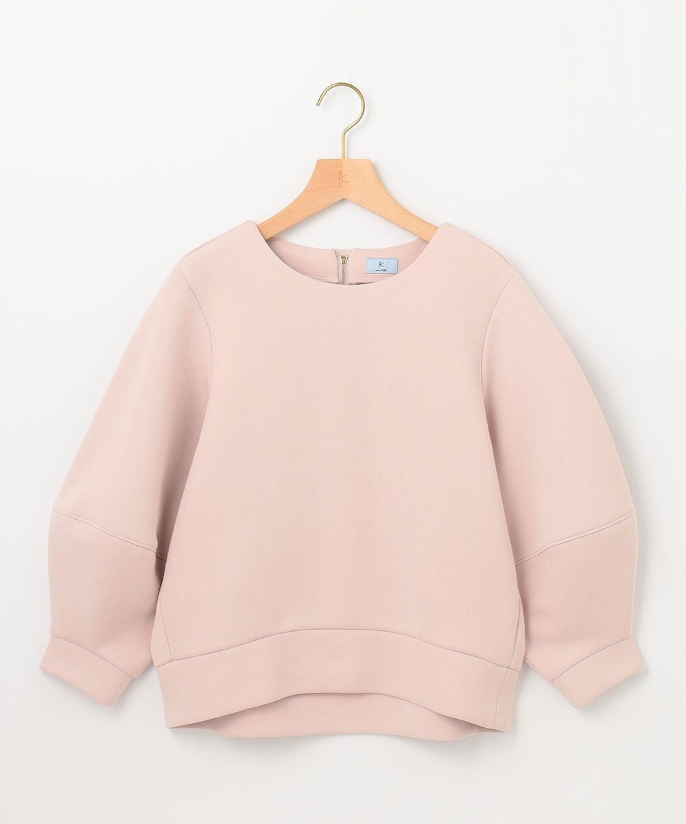 組曲 【WEB限定】パフスリーブ スウェットライクトップス 