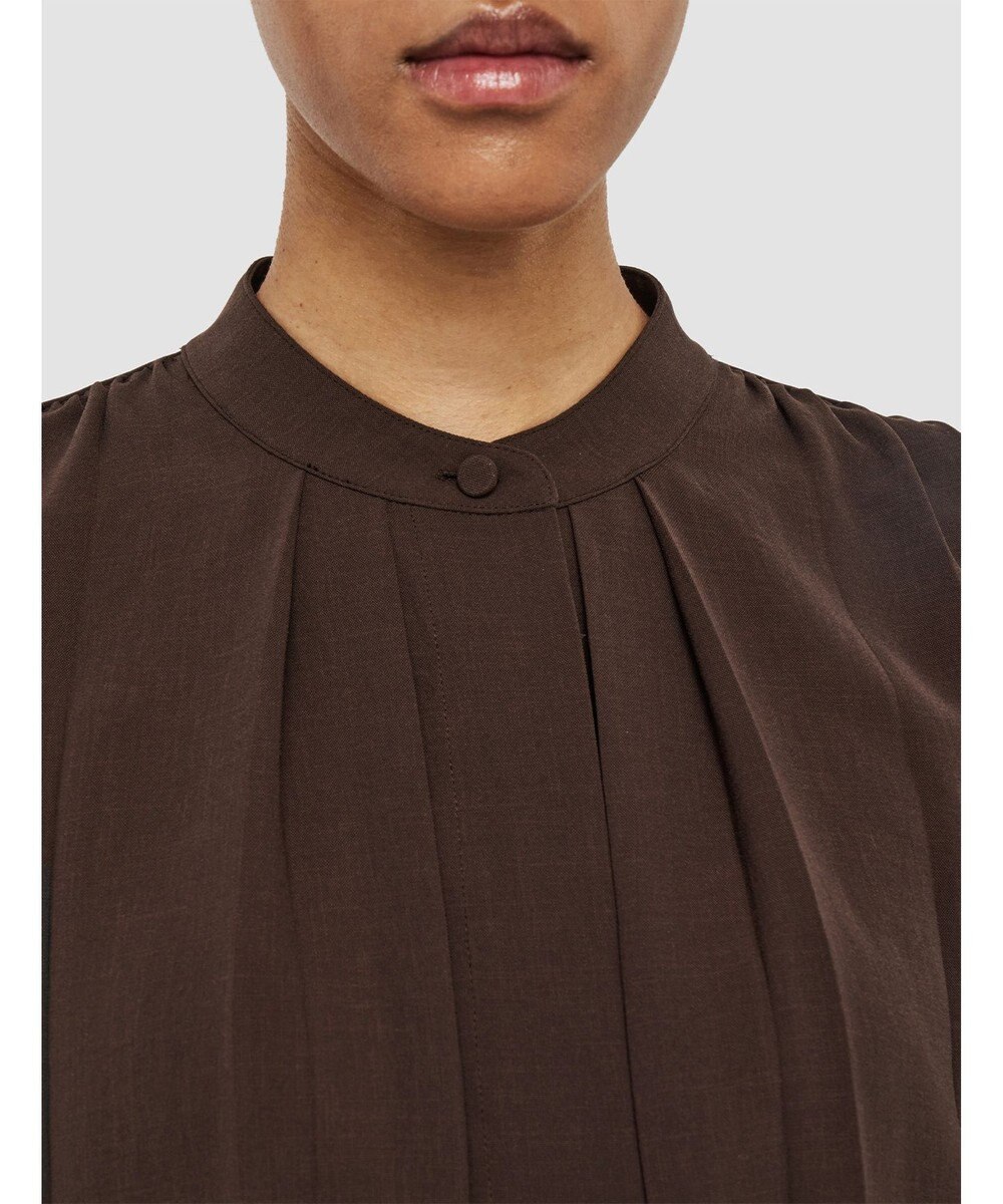 JOSEPH エアリープリッセ　ロングスリーブブラウス 