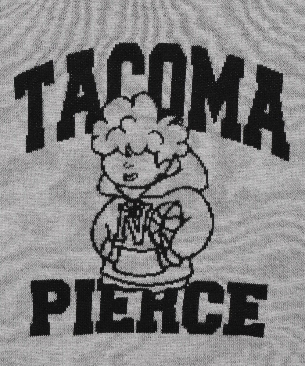 WEGO 【ユニセックス着用ITEM/SMLサイズ展開】ジャガードグラフィックプルオーバー 