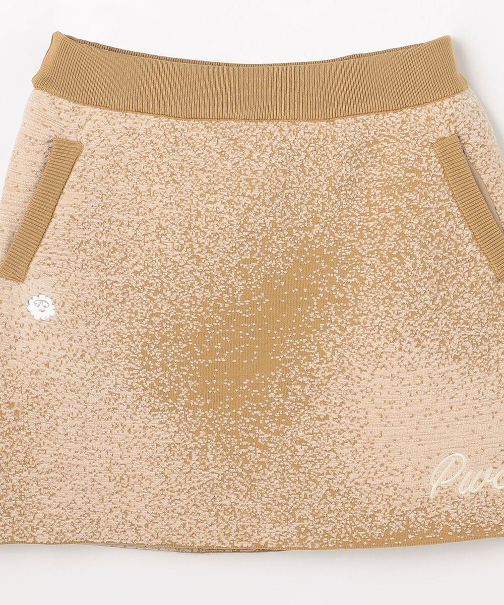 PW CIRCULUS 【手洗い洗濯可】 【WOMEN】グラデーションニットスカート ゴルフ レディース 