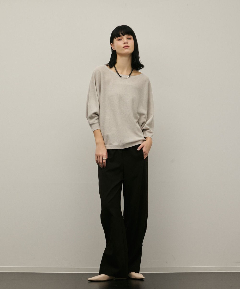 GRACE CONTINENTAL ドルマンニットトップ 