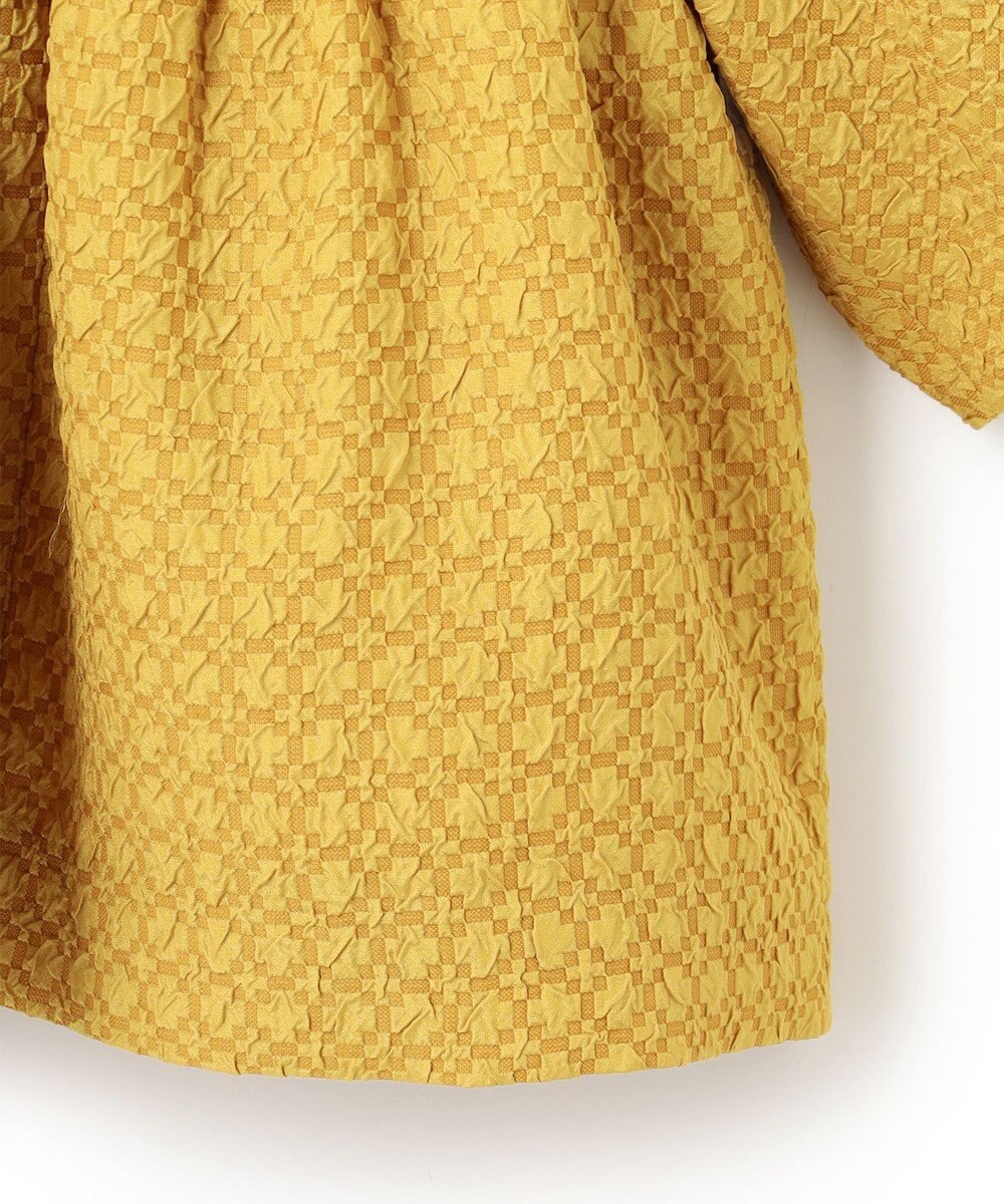 23区 【一部店舗限定/洗える】プレザンスジャカード ペプラム ブラウス 