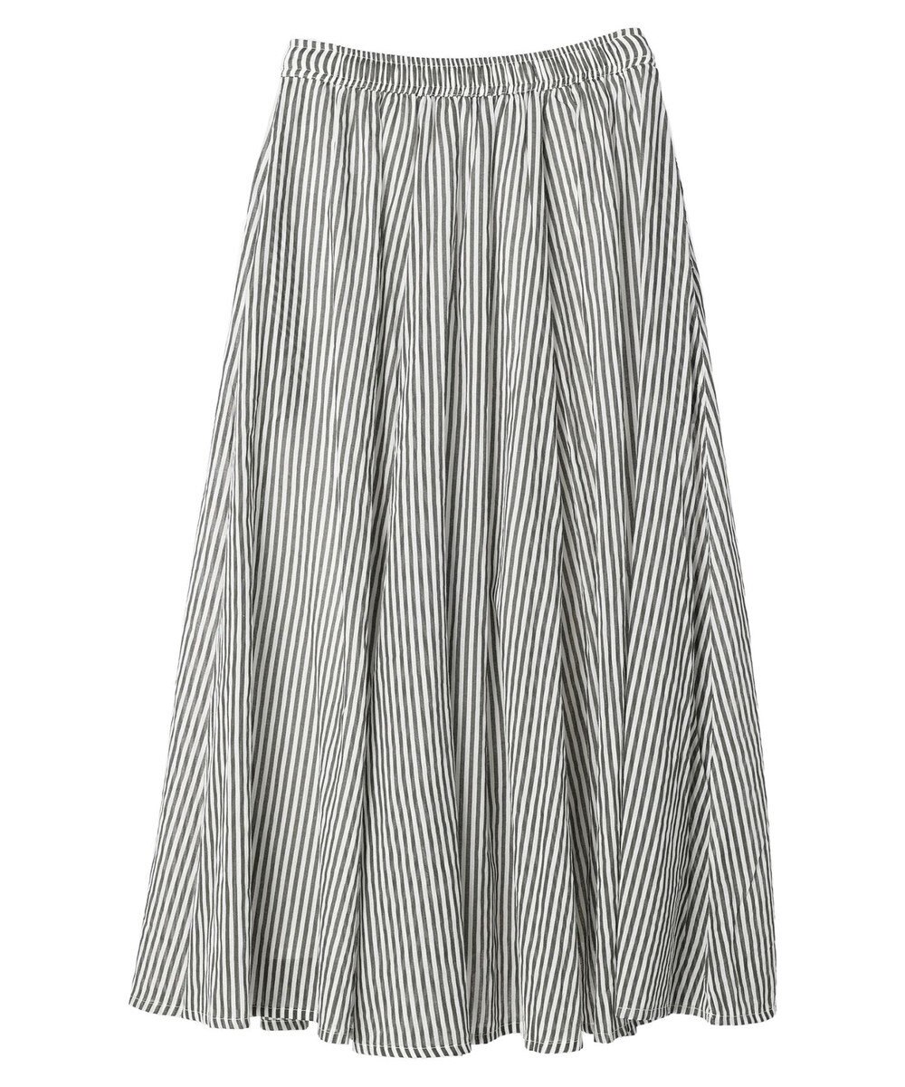 Green Parks インド綿　ふんわりボイルロングスカート 