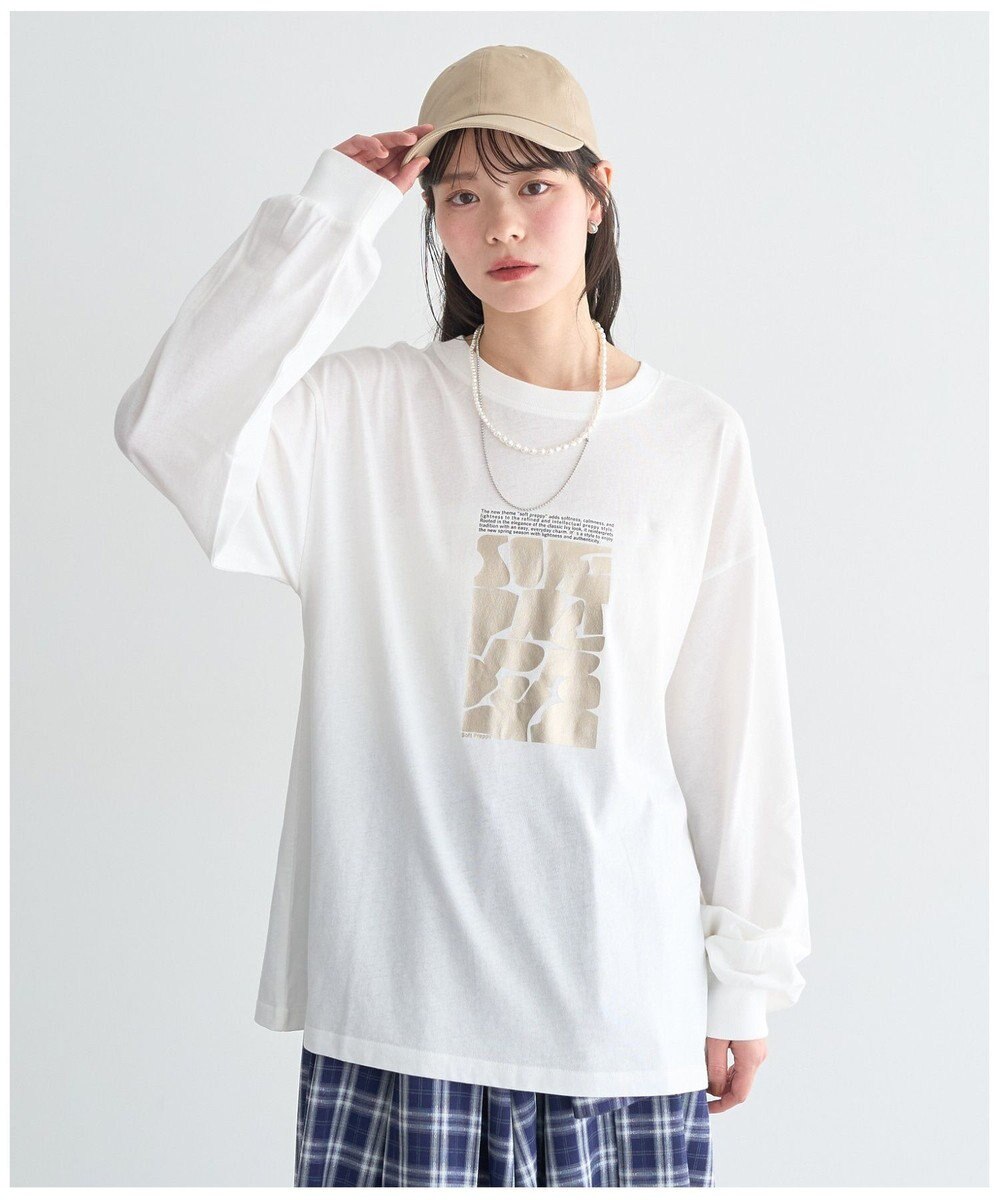 earth music&ecology 【綿100％】アソートグラフィックロンＴ 