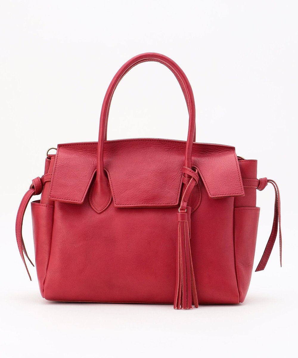 UNBILLION 【テレビ ドラマ着用アイテム】perche 姫路オイルレザーフラップ付きトートバッグS 