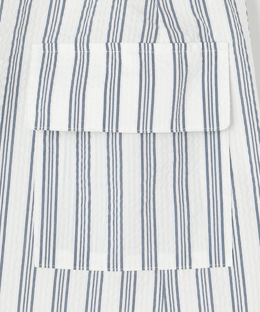 23区GOLF 【WOMEN】【ストレッチ】サッカープリント スカート 