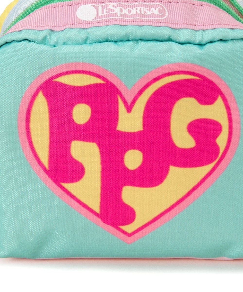 LeSportsac SQUARE COSMETIC/パワーパフ ガールズイエロー/ミントスクエアコスメティック 