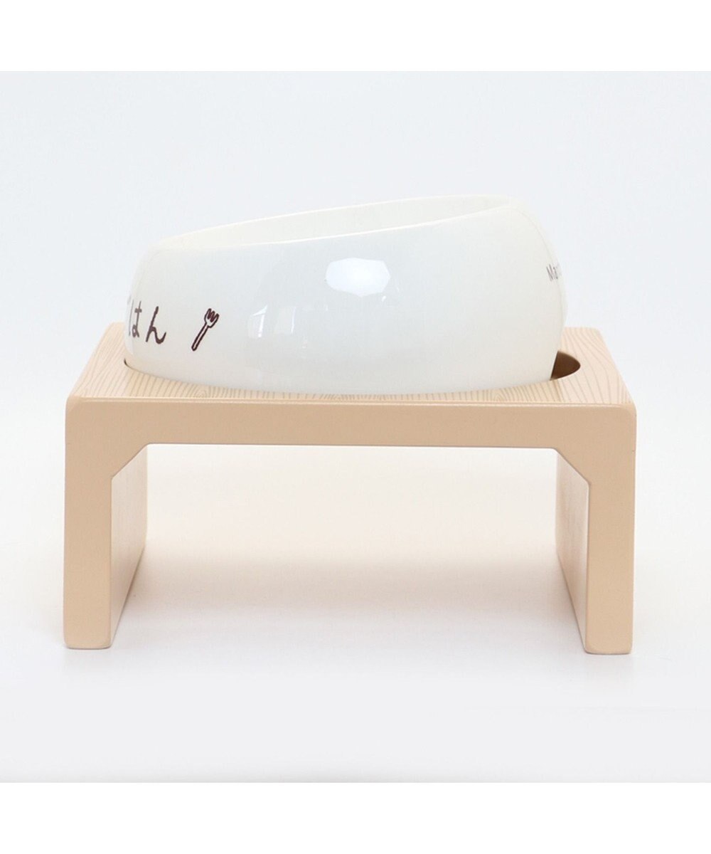 PET PARADISE 木製フードテーブル【大】（フードボウル別売り）M 