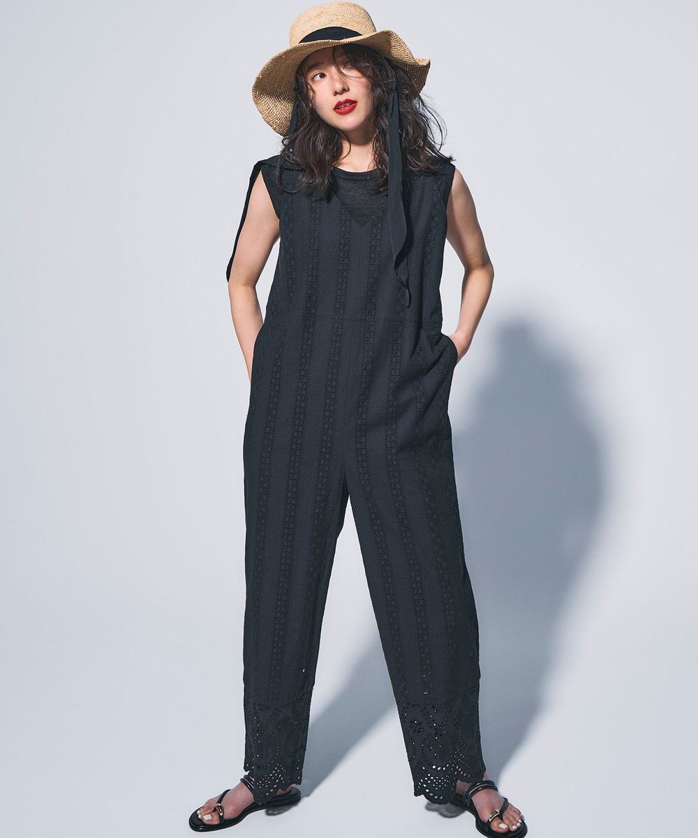 23区 【Oggi8月号掲載/UVケア】ラフィア リボン ハット 