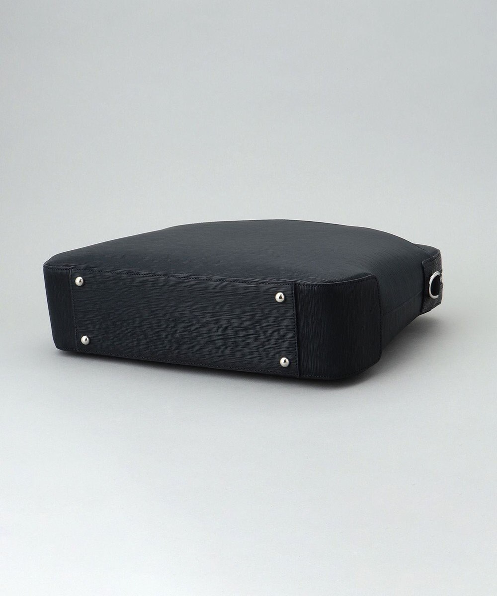 GOTAIRIKU 日本製【PELLE MORBIDA】型押しレザー ブリーフバッグ 