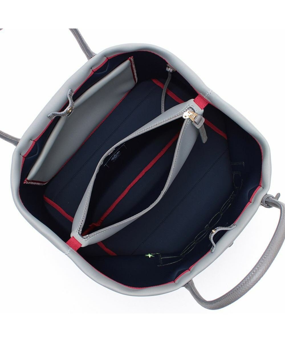 A.D.M.J. 【魔法の様に軽い】マジックライト/コード刺しゅうキューブトート34cm 