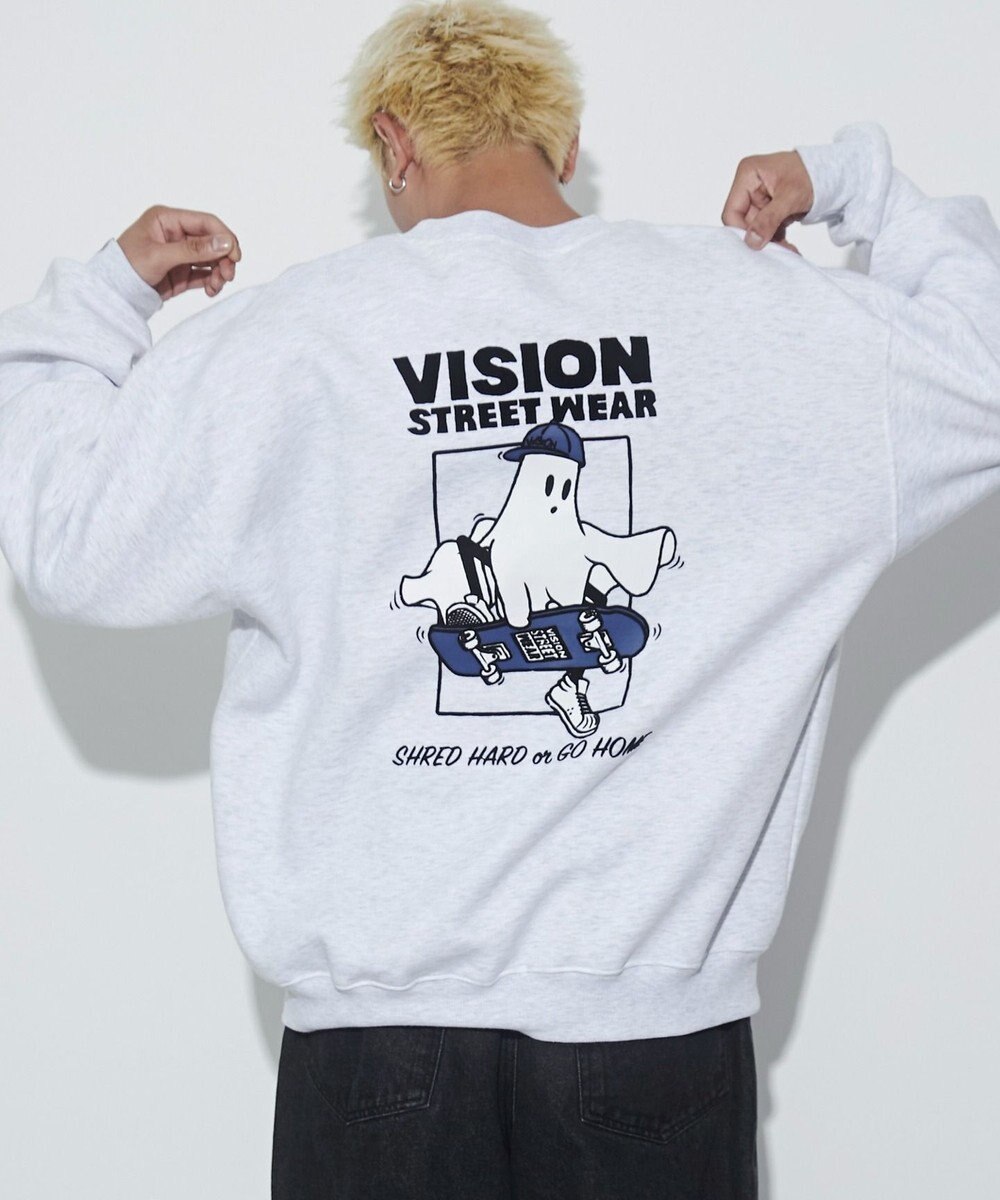 WEGO 【ユニセックス着用ITEM】VISIONゴーストスケータープルオーバー 