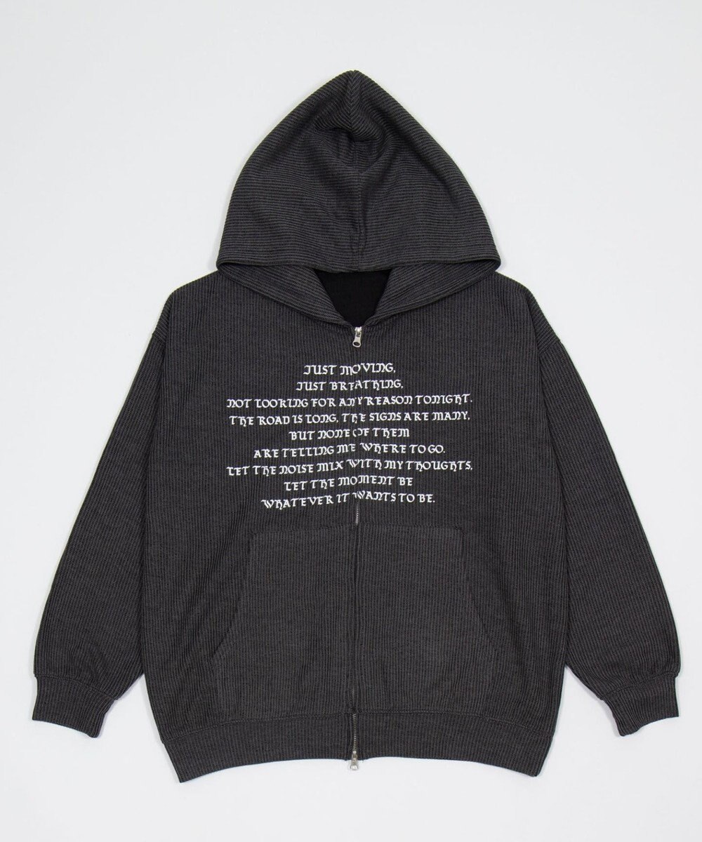 WEGO 【ユニセックス着用ITEM】メッシュZIPパーカー 