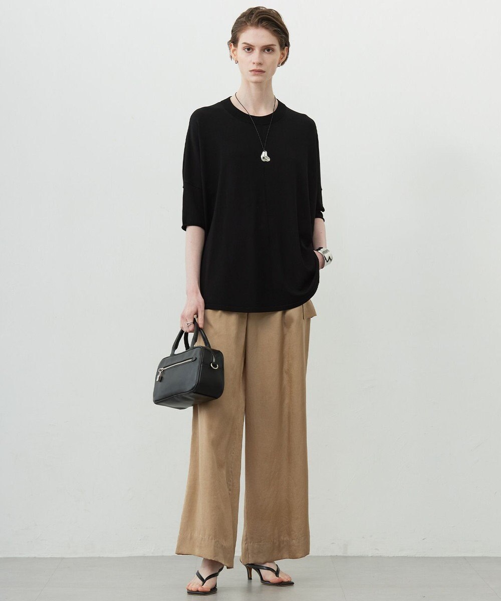 ICB L 【洗える】 キュプラピグメントクロス カーゴパンツ 