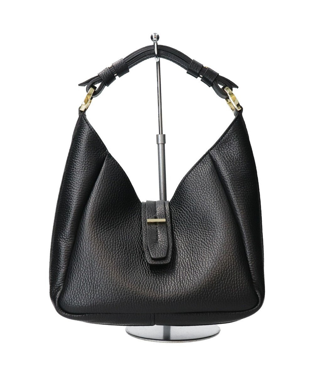 INTER-CHAUSSURES 【LORISTELLA】シュリンクレザーホーボーバッグ 