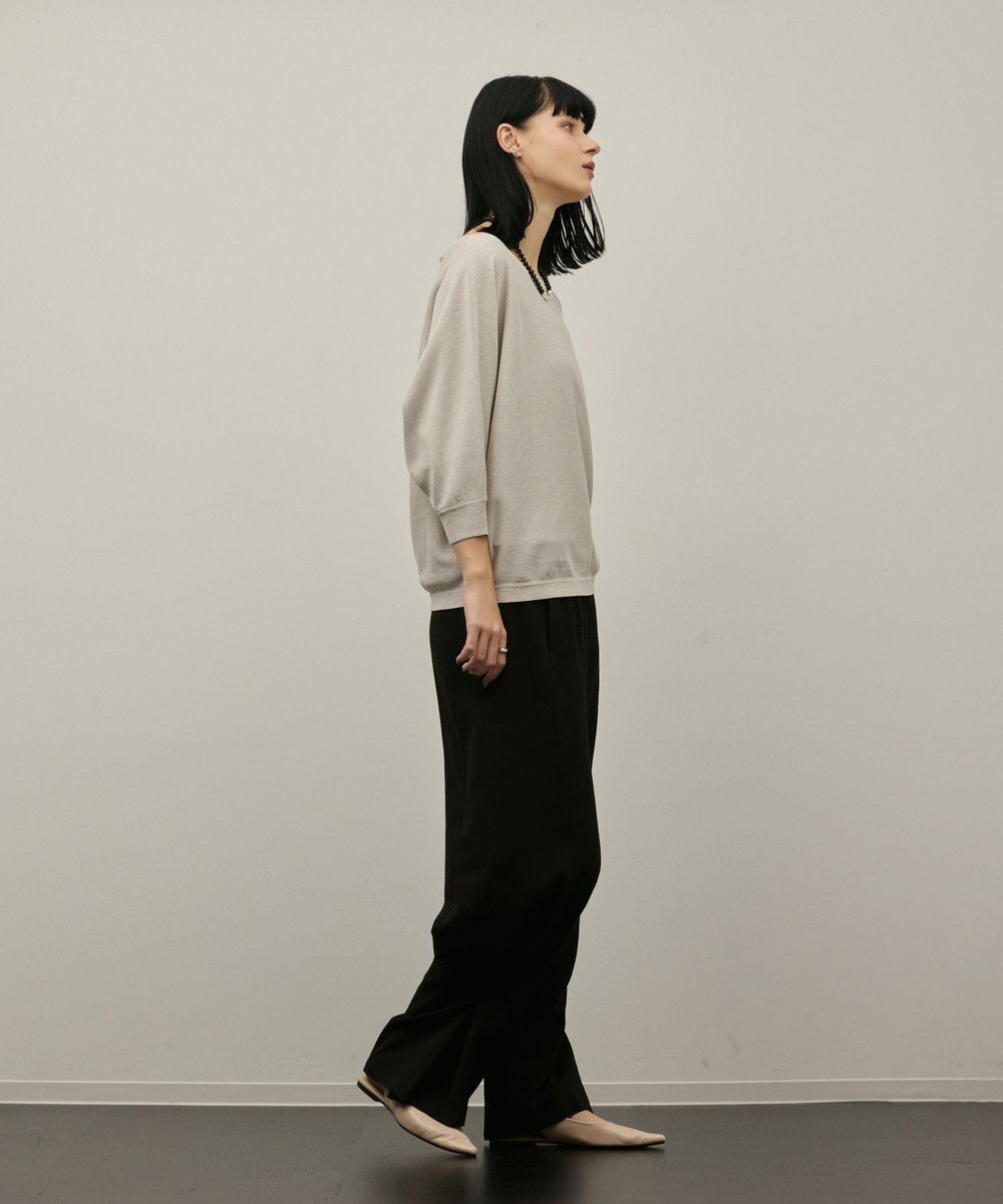 GRACE CONTINENTAL ドルマンニットトップ 