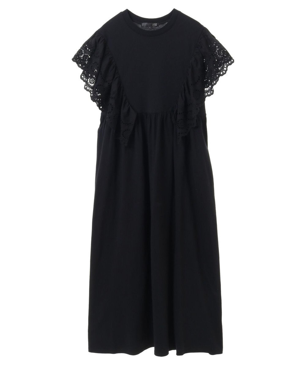 Green Parks ・ＳＵＧＡＲ　ＳＰＯＯＮ　ショルダー刺繍レースワンピース 