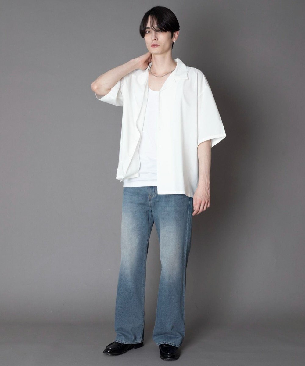 WEGO 【セットアップ対応】TRオープンカラーシャツ（SS） 