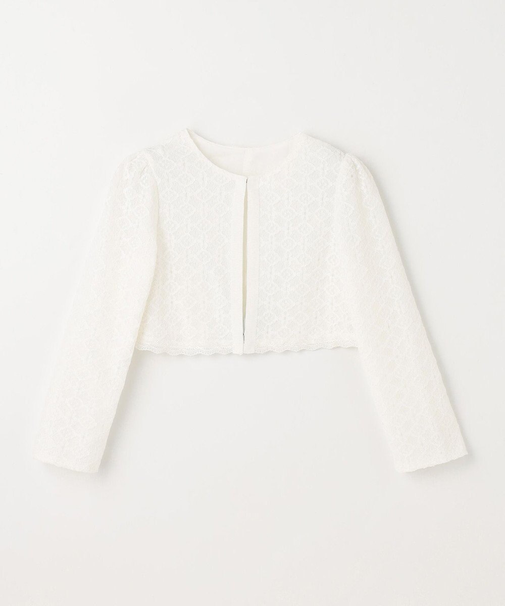 組曲 KIDS 【150-170㎝】レーシージャケット＆ワンピース セット 