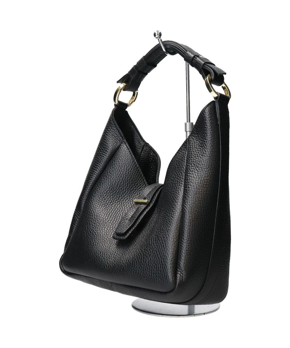 INTER-CHAUSSURES 【LORISTELLA】シュリンクレザーホーボーバッグ 