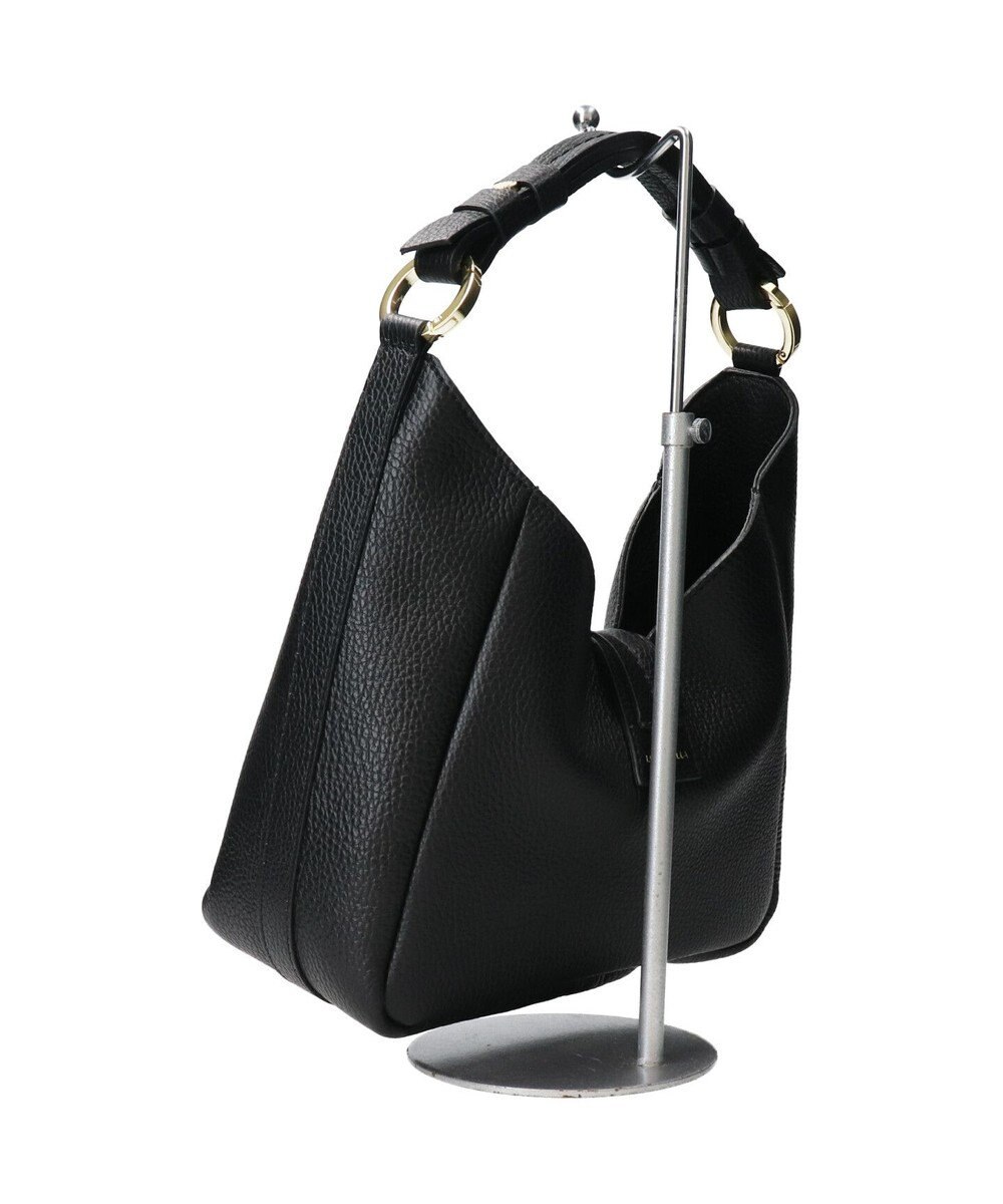 INTER-CHAUSSURES 【LORISTELLA】シュリンクレザーホーボーバッグ 