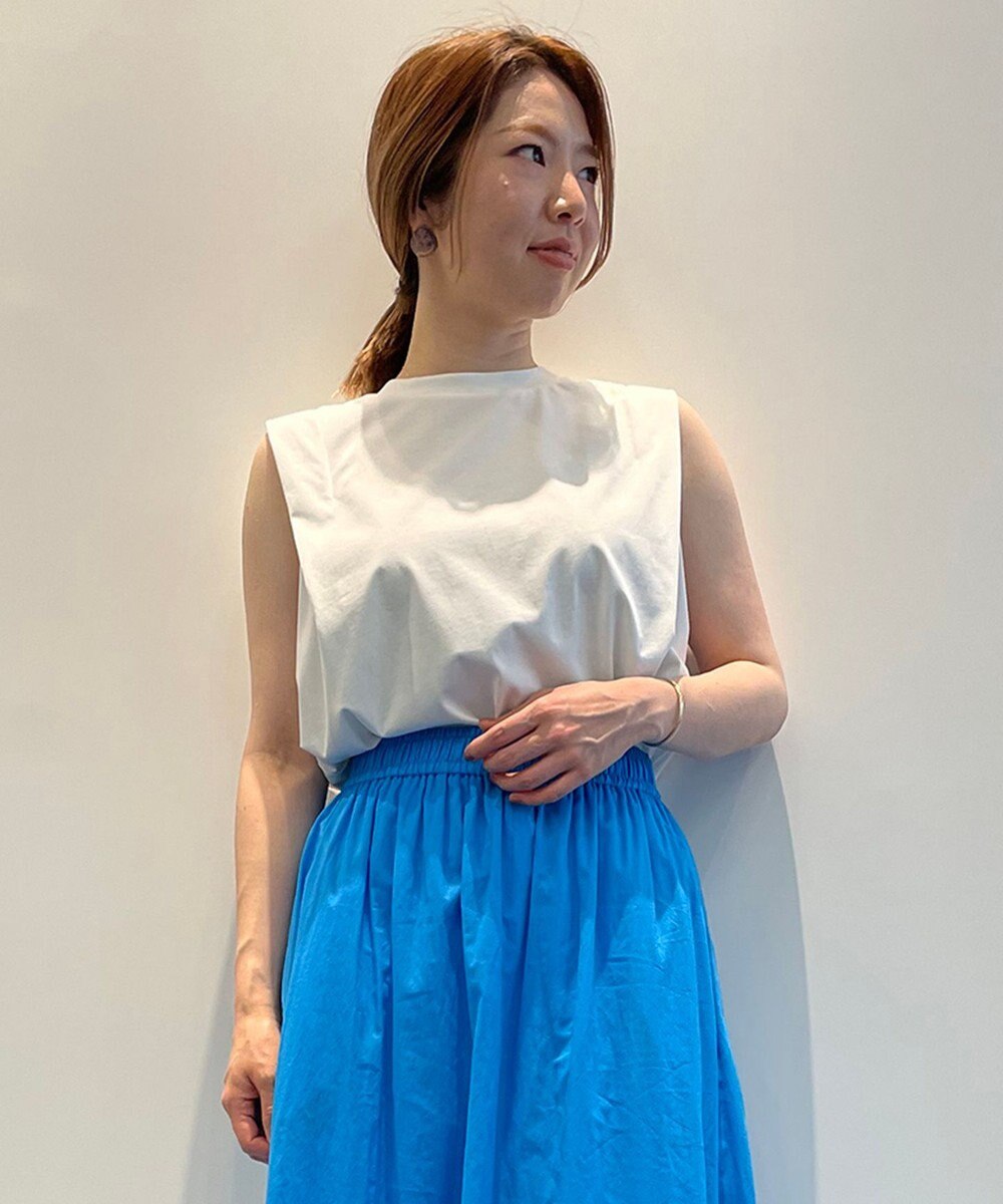 UNFILO 冷感UVケアノースリカットソー 