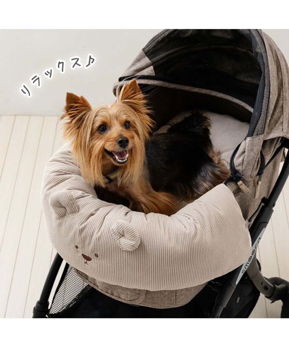 PET PARADISE ペットパラダイス くまちゃん カート用 クッション 《コーデュロイ》 