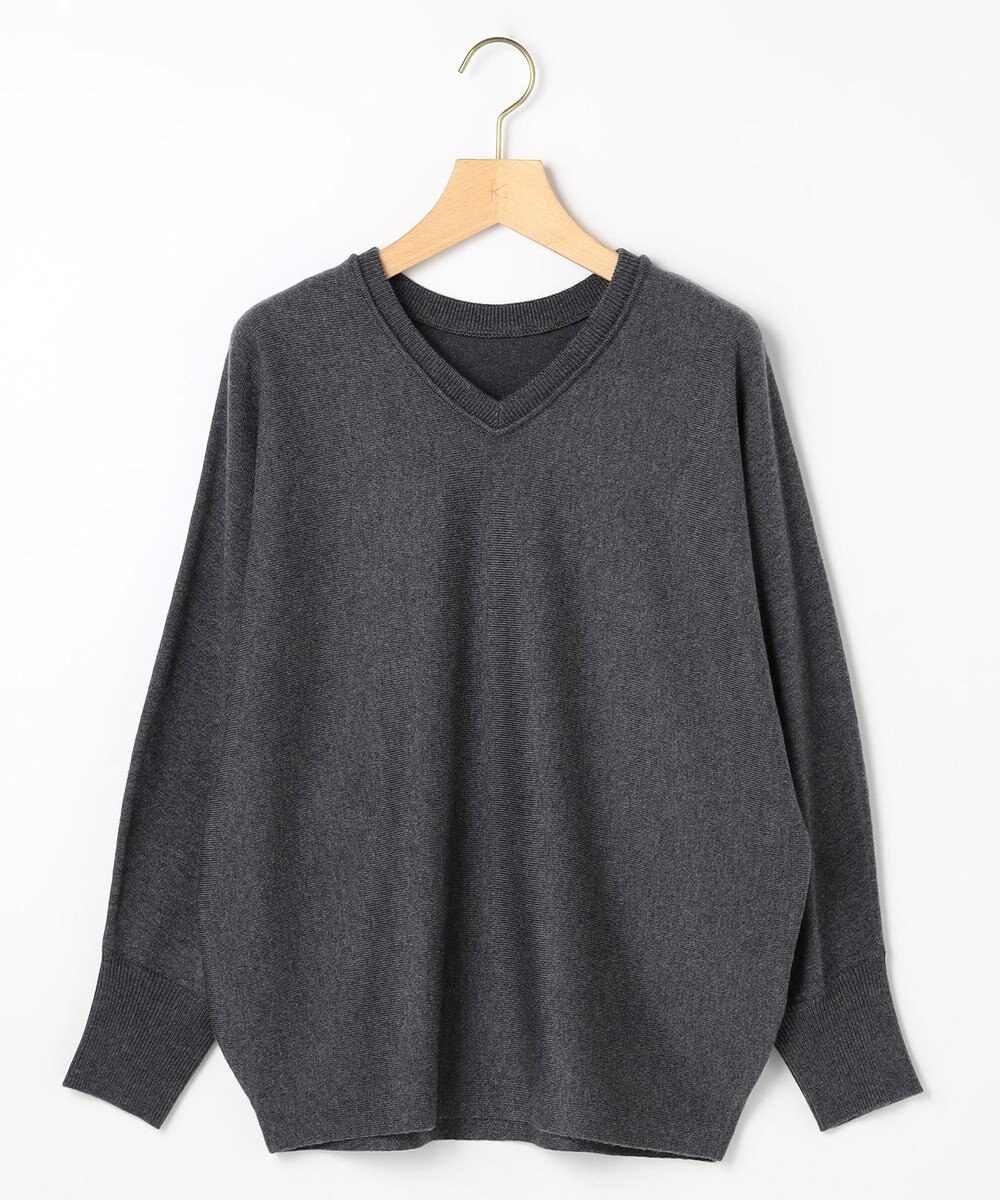 組曲 S 【前後着用可】ニューシックニットＶネック プルオーバー 