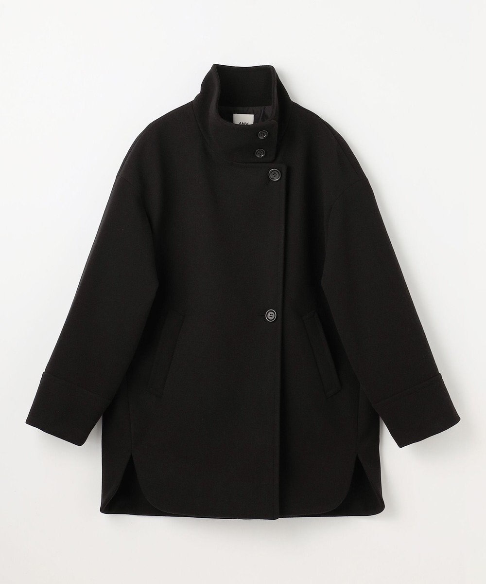 ANY L スタンドコクーンコート 