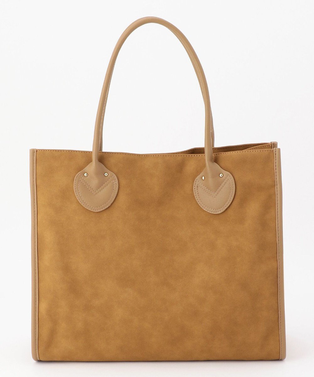 UNBILLION cachecache 丸手根革スクエアトートバッグ 