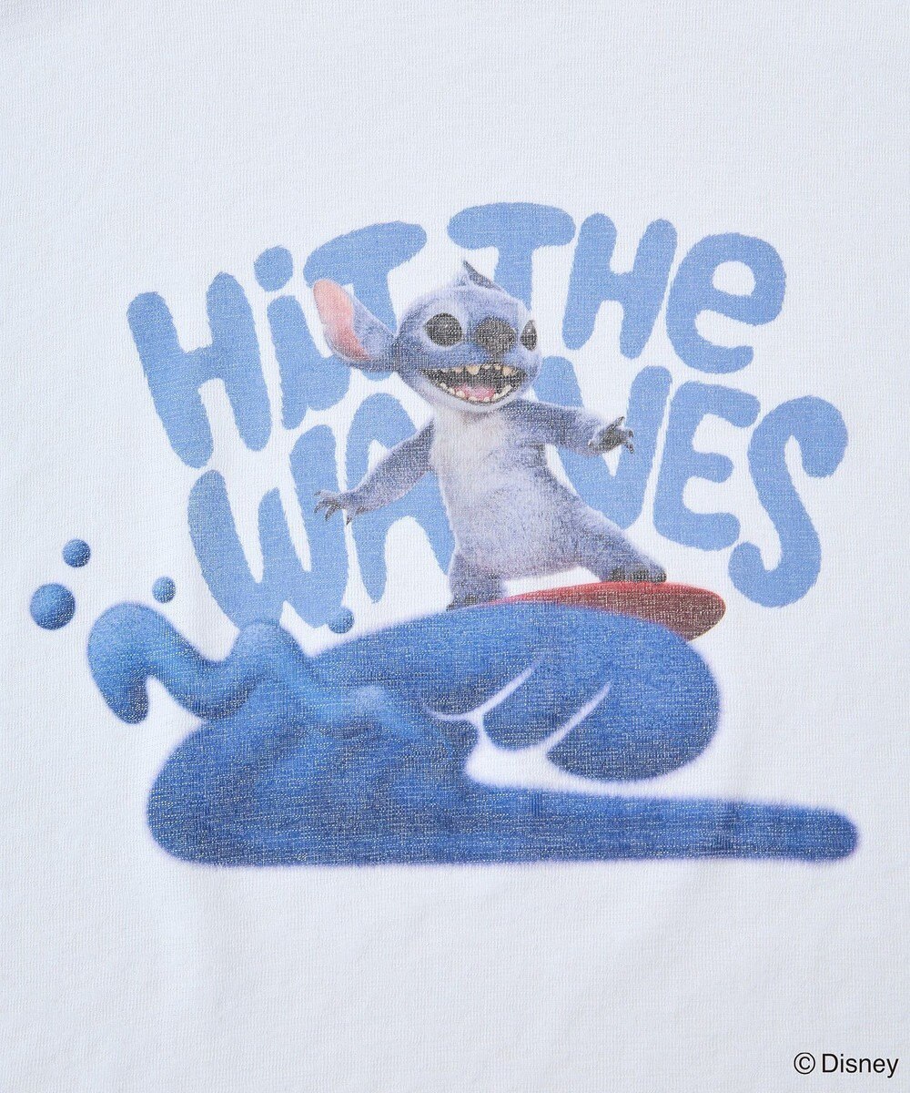 Green Parks スティッチ／シアー半袖ラグランＴシャツ 