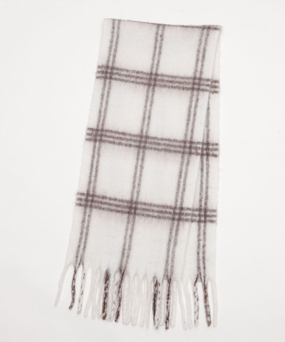 WEGO 【マフラー/ユニセックス着用】ワイドフリンジストール 