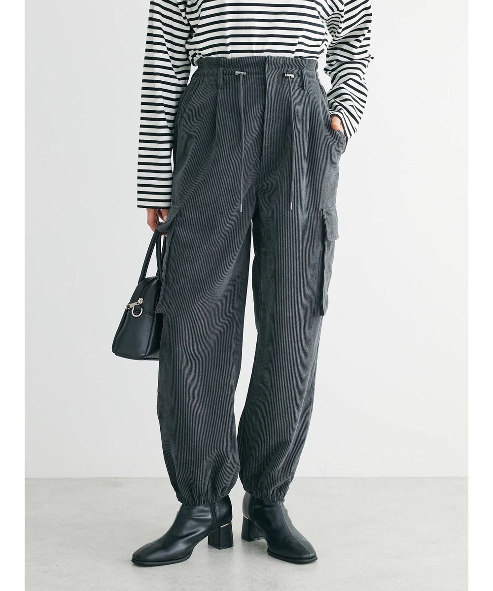 Green Parks ・ＥＬＥＮＣＡＲＥ　ＤＵＥ　コーデュロイカーゴパンツ 