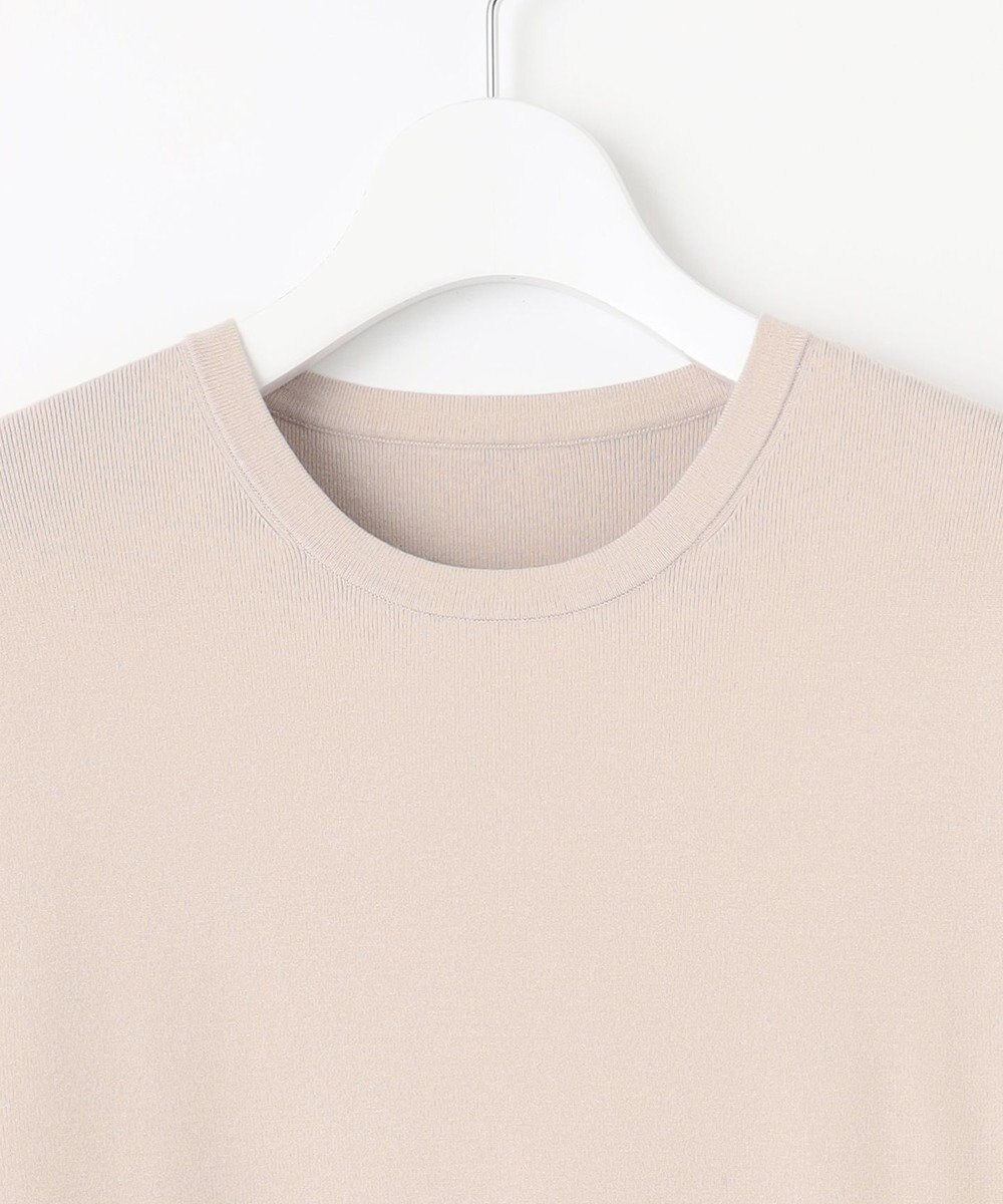 23区 【滝沢眞規子さん着用/一部店舗限定/洗える】ニットコンビジャカード ワンピース 