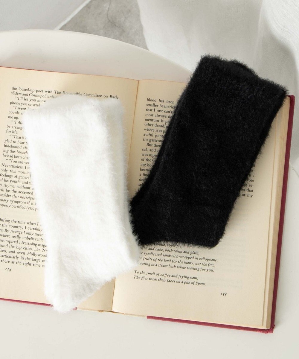 WEGO シャギークルーソックス 