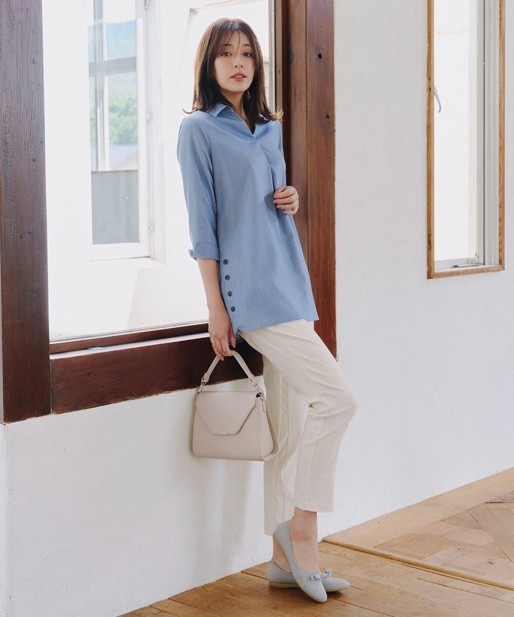 Tiaclasse 【安田美沙子さん着用・4way /2TYPEハンドル】パールチェーン付きハーフフォーマルミニバッグ 