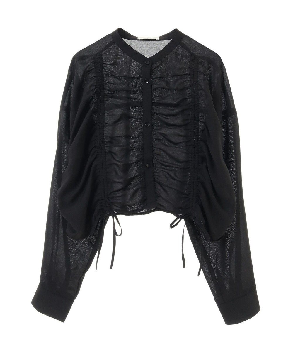 earth music&ecology フロントドロストショートシャツ 