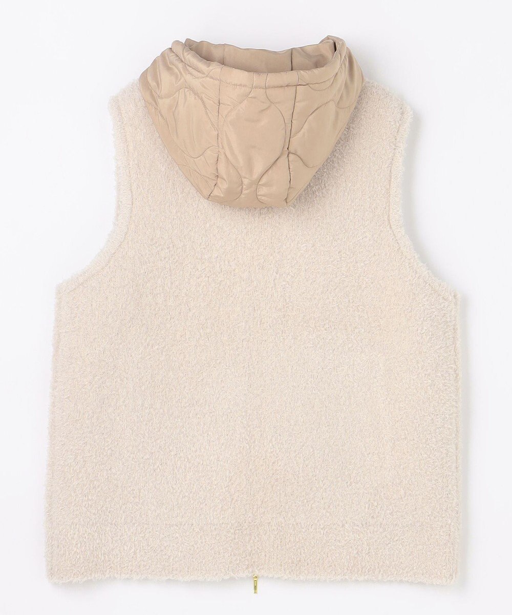 ANY L 【手洗い可】キルトコンビベスト 