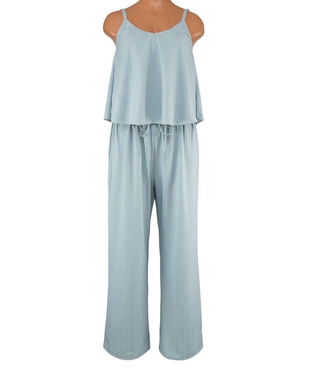 San-ai Resort（三愛水着楽園） ロングパンツセット水着　9M・11L【Coral veil（コーラルヴェール）】 