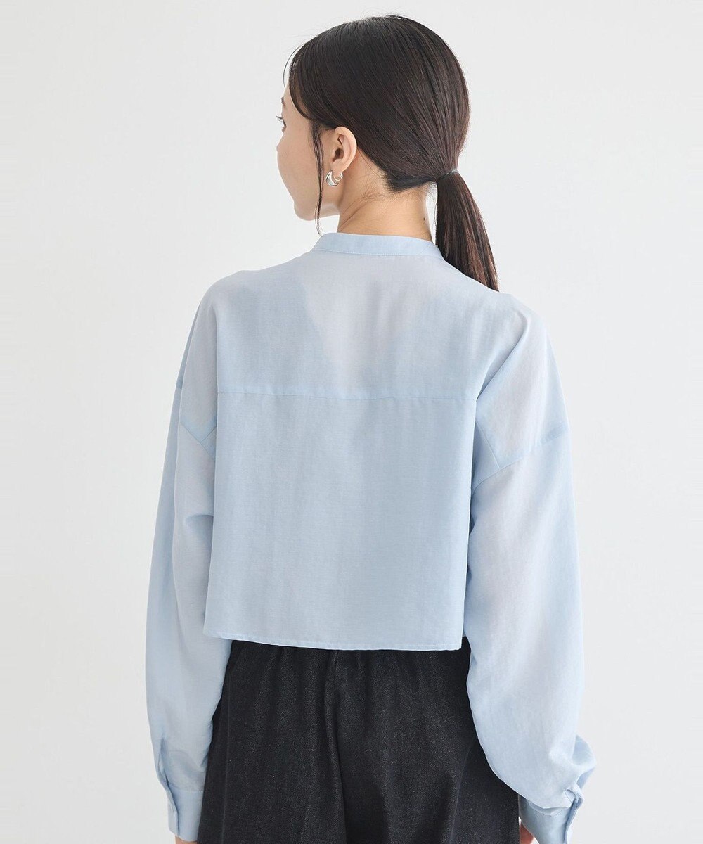 earth music&ecology フロントドロストショートシャツ 