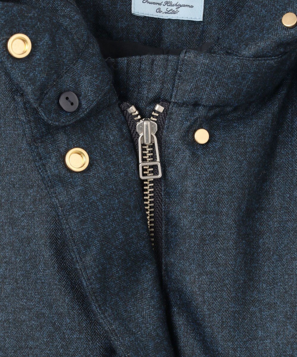 組曲 ライトタフタロングダウンコート 