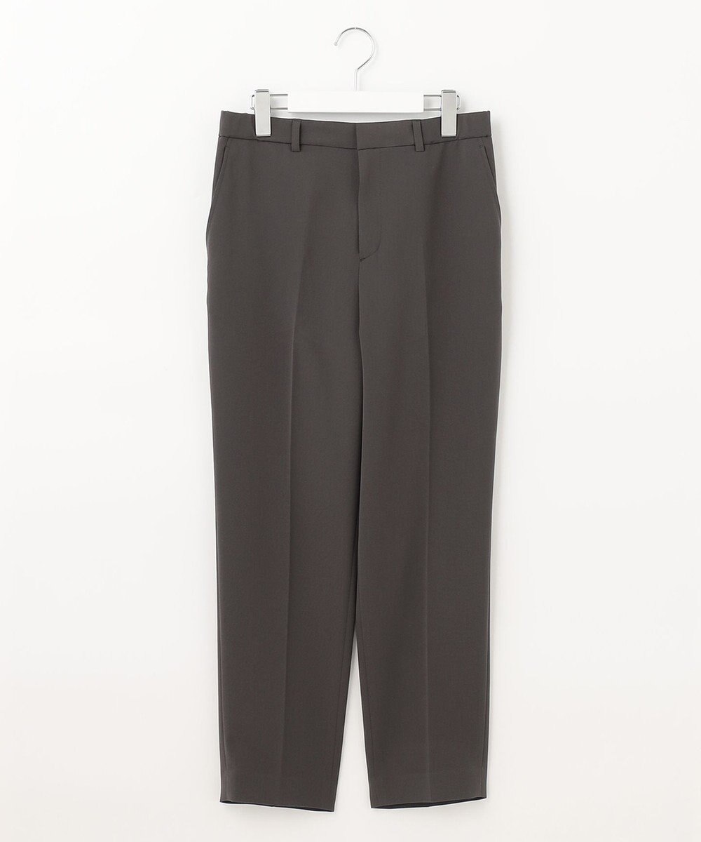 自由区 【洗える】2WAYツイル テーパードパンツ 