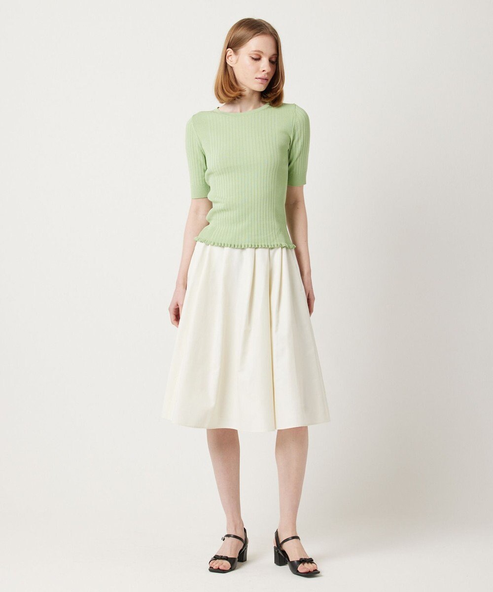 TOCCA 【大人百花掲載】【洗える】CRISP LETTUCE スカート 