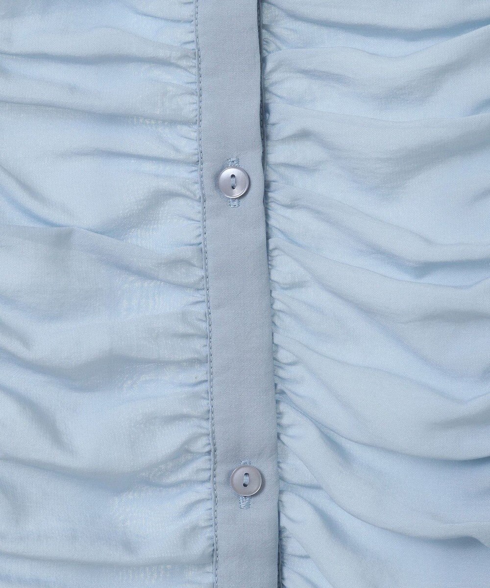 earth music&ecology フロントドロストショートシャツ 