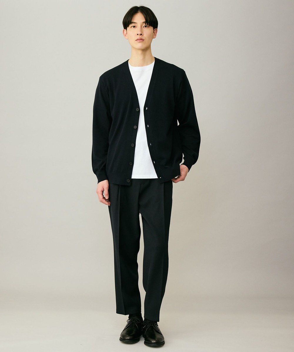 UNFILO MENS 【男女兼用】ソフトサーモ アンチピリングニット カーディガン 