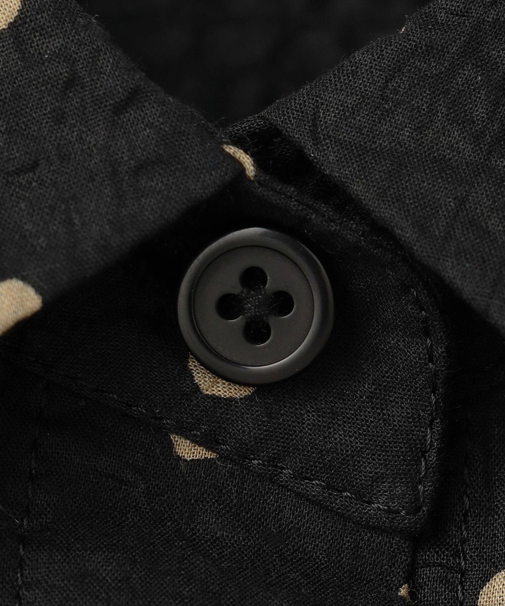 自由区 L 【WEB限定】コットンサッカープリント シャツ 