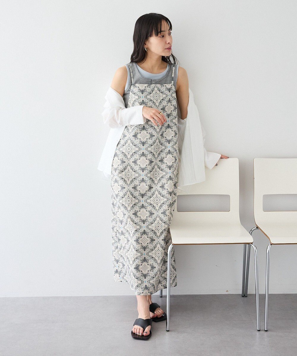 CRAFT STANDARD BOUTIQUE プリントキャミワンピース 