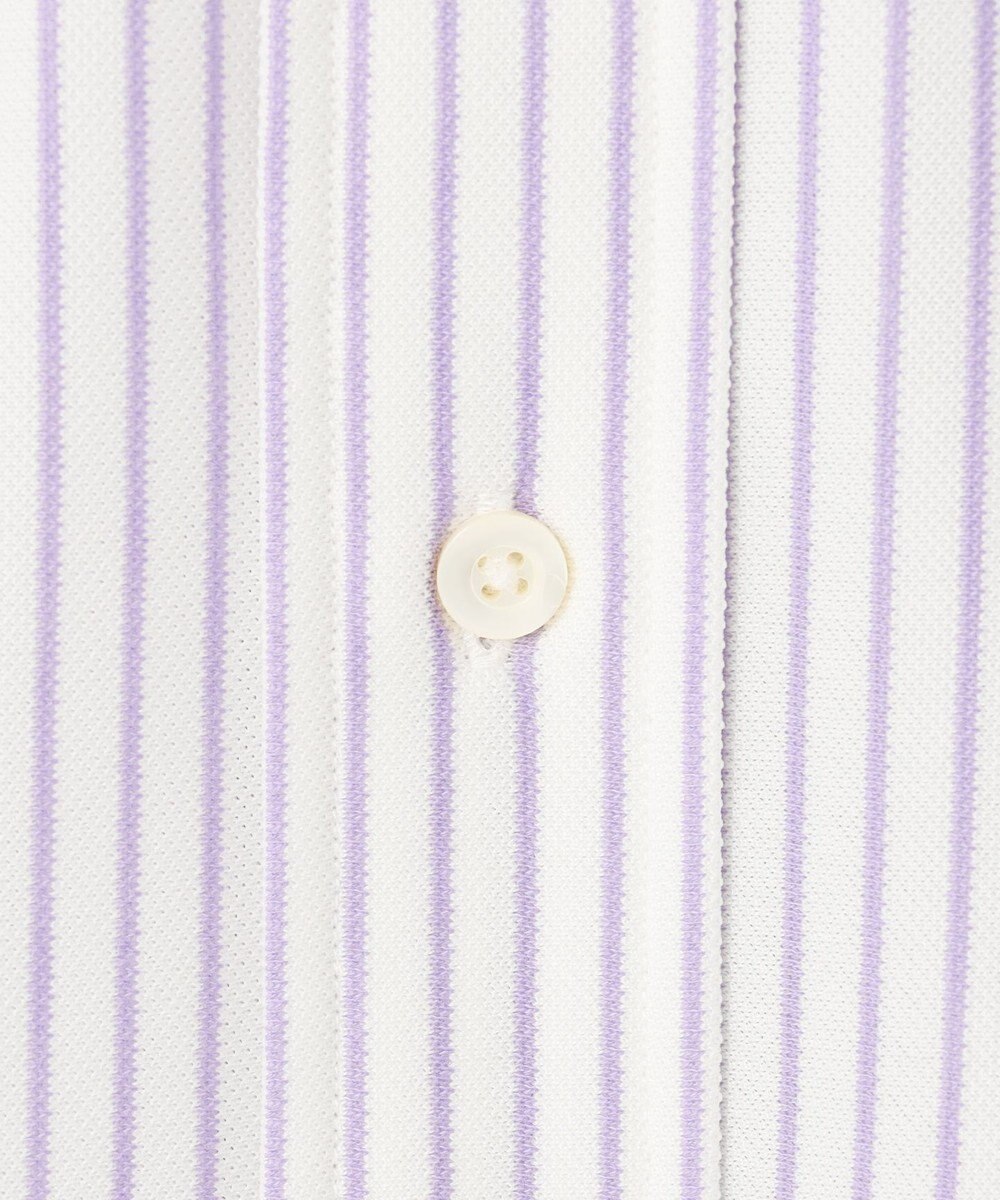 J.PRESS MEN 【KING SIZE】【夏に嬉しい高機能】カノコインレイストライプパッチポケット シャツ/B.D. 